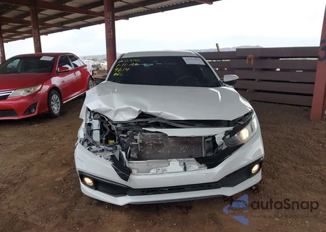 2020 Honda Civic Sport z USA, uszkodzony, nr VIN 19XFC2F85LE028219